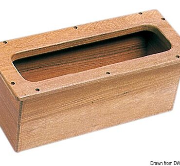 Si monta a parete e può contenere vari oggetti.