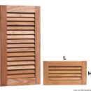 Teak ventilation grid 288x163 mm