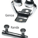 Inferitori "EASYFEEDER" in acciaio inox. Si installano in pochi secondi e sono universali.