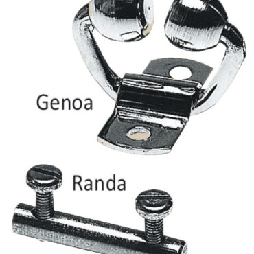 Inferitori "EASYFEEDER" in acciaio inox. Si installano in pochi secondi e sono universali.