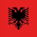 In stamina di poliestere, stampata a tinte indelebili.