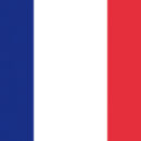 In stamina di poliestere, stampata a tinte indelebili.