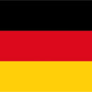 In stamina di poliestere, stampata a tinte indelebili.