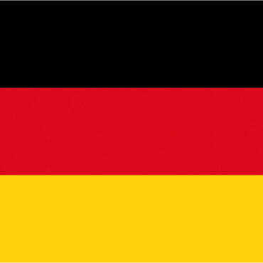 In stamina di poliestere, stampata a tinte indelebili.