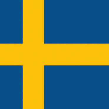 In stamina di poliestere, stampata a tinte indelebili.