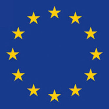 In stamina di poliestere, stampate a tinte indelebili.