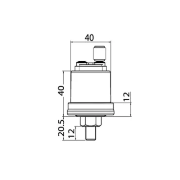 sensore pressione olio da 5 bar impianto barca camper