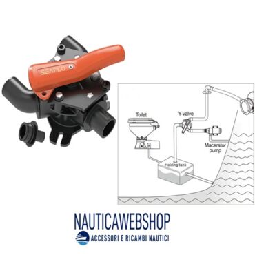 valvola y saeflo per impianto sanitario barca e camper