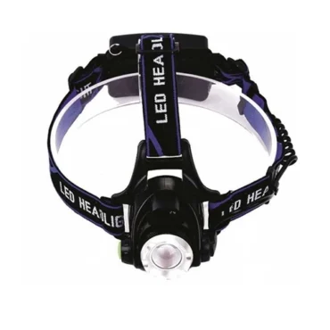 rechargeable headlamp for fishing and leisure activities
